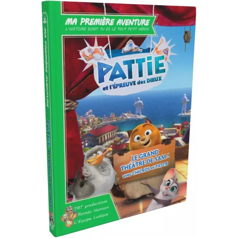 Livre Enfant Ma première aventure : Pattie et l'épreuve des Dieux - En quête de jeux