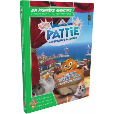 Livre Enfant Ma première aventure : Pattie et l'épreuve des Dieux - En quête de jeux