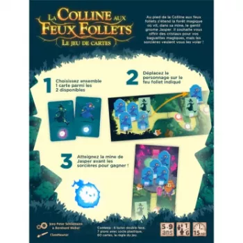 Jeu enfant - La Colline aux Feux Follets - Le jeu de cartes - En quête de jeux
