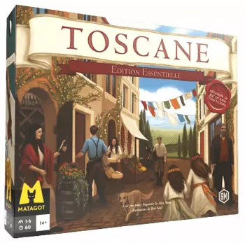 Jeu de plateau - Viticulture - Extension Toscane - En quête de jeux