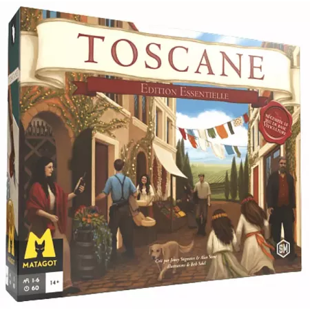 Jeu de plateau - Viticulture - Extension Toscane - En quête de jeux