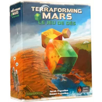 Le jeu de dès Terraforming mars - En quête de jeux