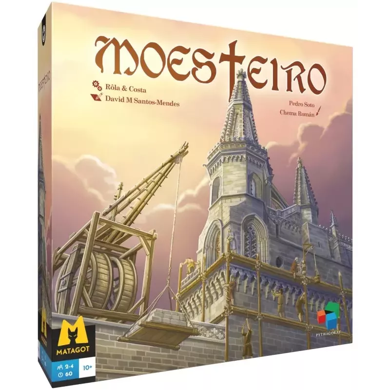 Jeu de placement d'ouvrier Moesteiro - En quête de jeux Jeu de placement d'ouvrier Moesteiro - En quête de jeux