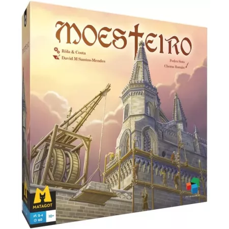Jeu de placement d'ouvrier Moesteiro - En quête de jeux