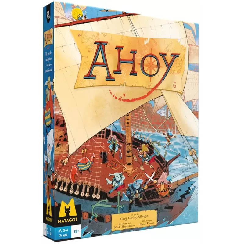 Jeu stratégique - Ahoy - En quête de jeux