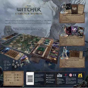 Jeu d'aventure The witcher - En quête de jeux