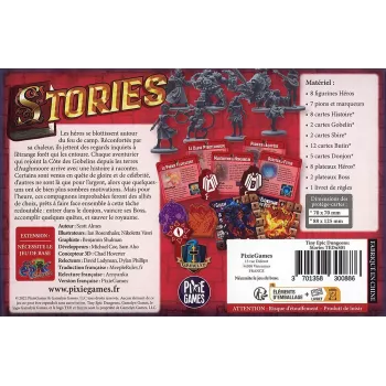 Extension Tiny Epic Dungeons - Stories - En Quête de Jeux