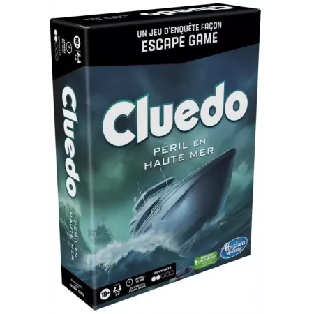 Jeu d'enquête Cluedo Escape Game : Péril en Haute Mer - En quête de jeux