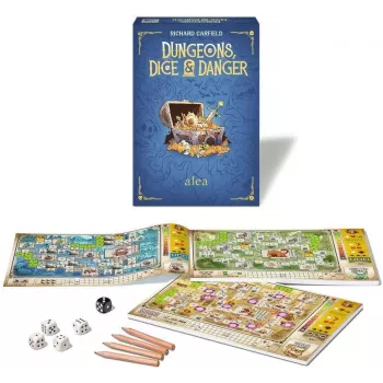 Jeu de roll & write Dungeons, Dice & Danger - En quête de jeux