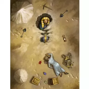 Jeu d'enquête Decktective : Les Secrets du désert - En quête de jeux