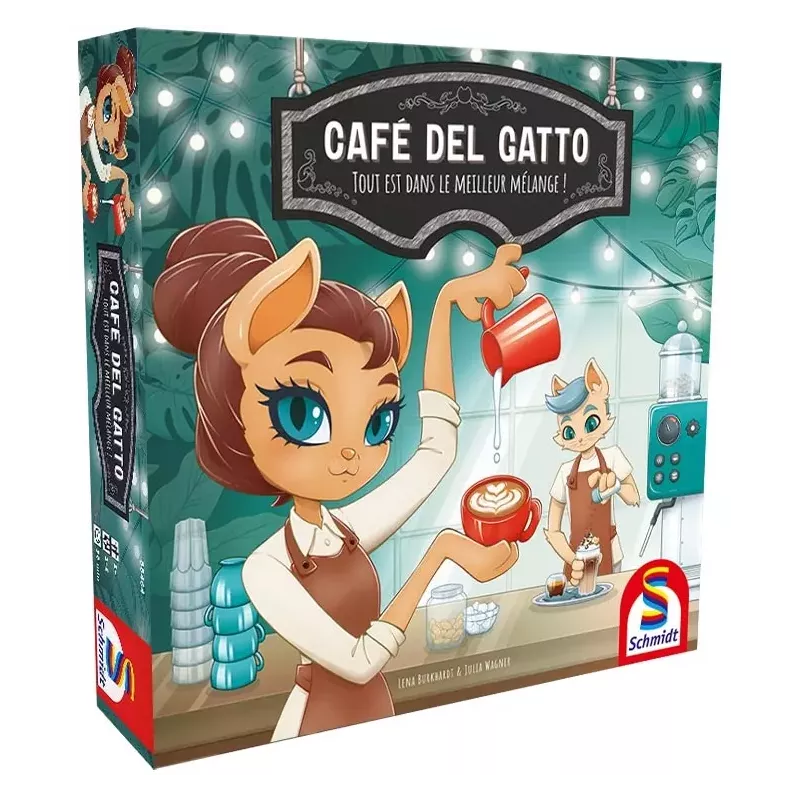 Jeu de stratégie Café del Gatto - En quête de jeux