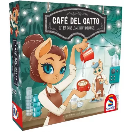 Jeu de stratégie Café del Gatto - En quête de jeux