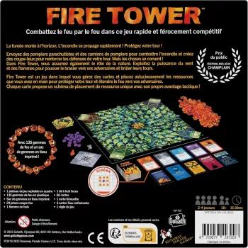 Jeu de stratégie Fire Tower - En quête de jeux