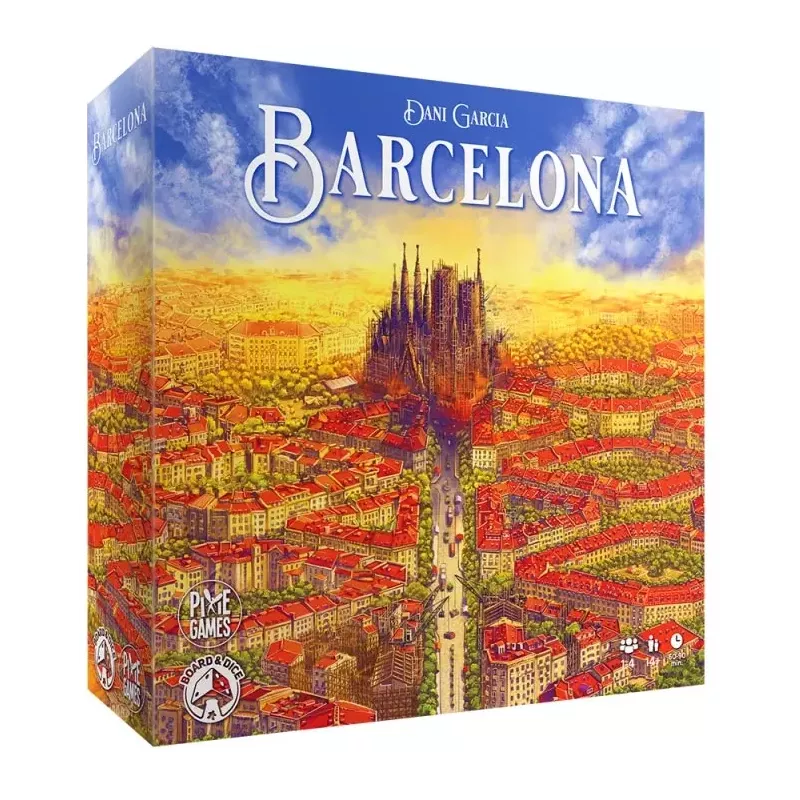 Jeu de plateau Barcelona - En quête de jeux