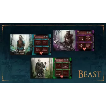 Jeu de stratégie asymétrique Beast - En quête de jeux