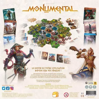 Jeu de civilisation Monumental - En quête de jeux