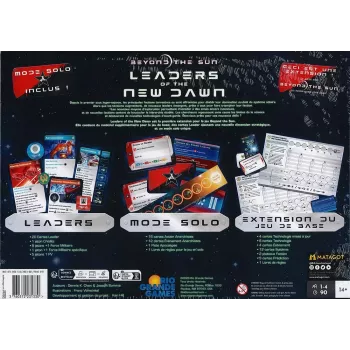 Extension Beyond the sun - Leaders of the new Dawn - En quête de jeux