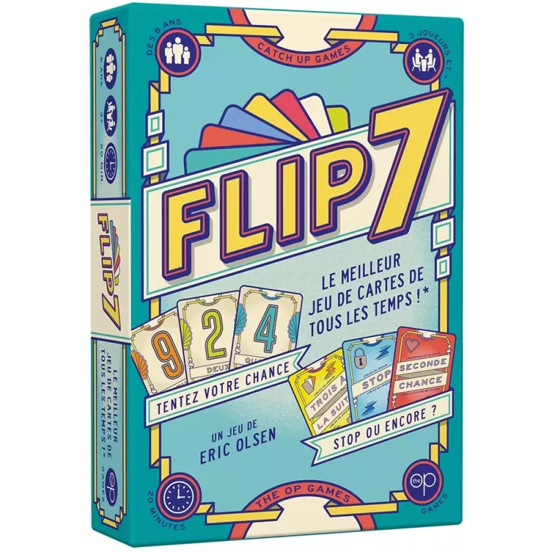 Jeu de cartes - Flip 7 - En quête de jeux