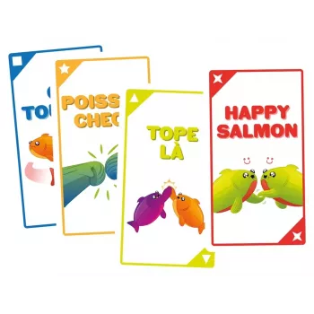 Jeu d'ambiance - Happy Salmon - En quête de jeux