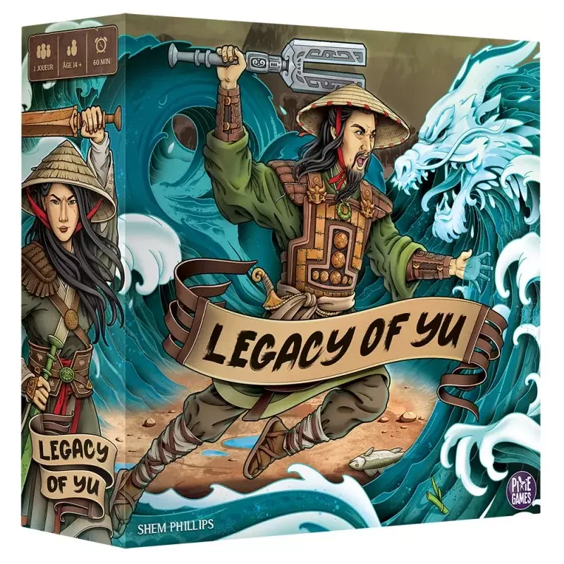 Jeu solo de stratégie Legacy of Yu - En quête de jeux