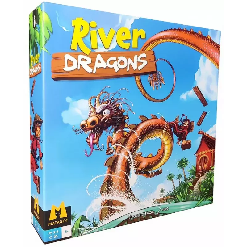 Jeu de course/parcours River Dragons - En quête de jeux