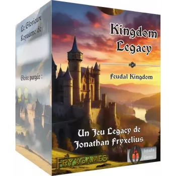 Jeu solo - Kingdom Legacy - Feudal Kingdom jeu de cartes - En quête de jeux