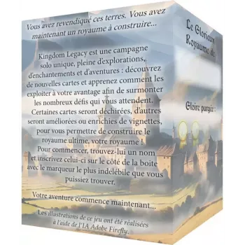 Jeu solo - Kingdom Legacy - Feudal Kingdom jeu de cartes - En quête de jeux
