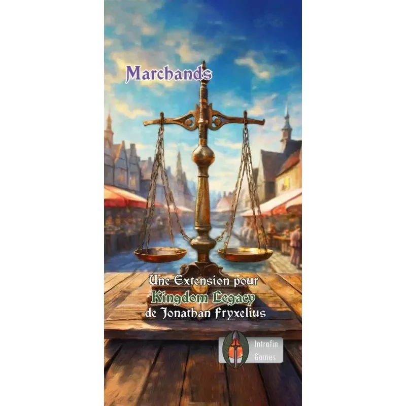 Jeu solo - Kingdom Legacy - Extension Marchands - En quête de jeux