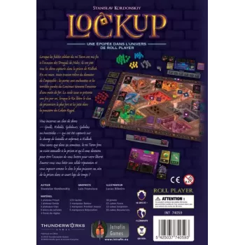 Jeu de plateau - LockUp - En quête de jeux