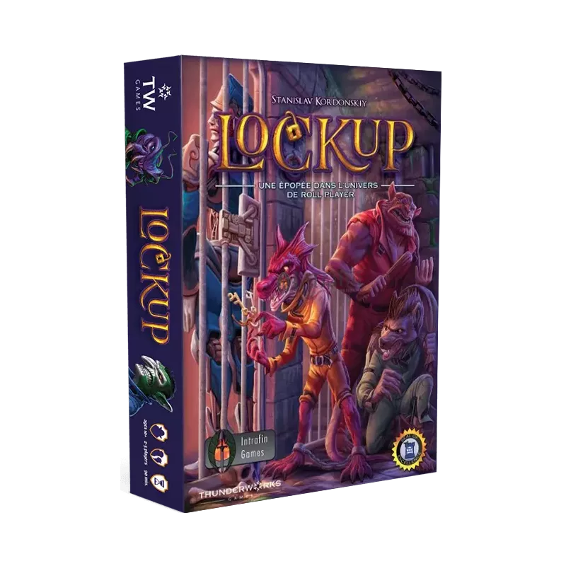 Jeu de plateau - LockUp - En quête de jeux