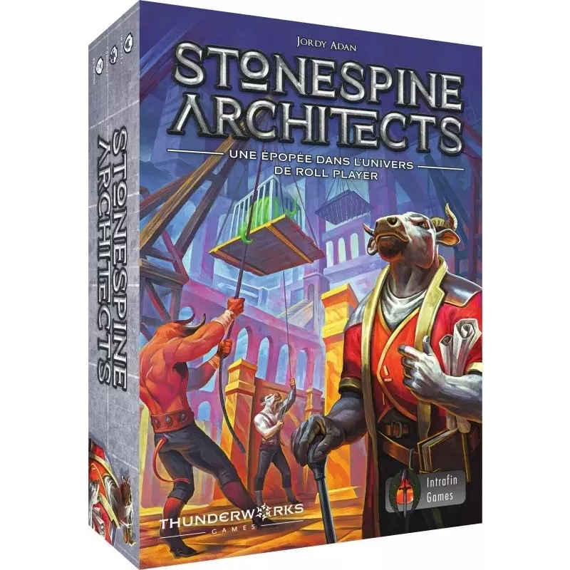 Jeu de stratégie - Stonespine Architects - En quête de jeux