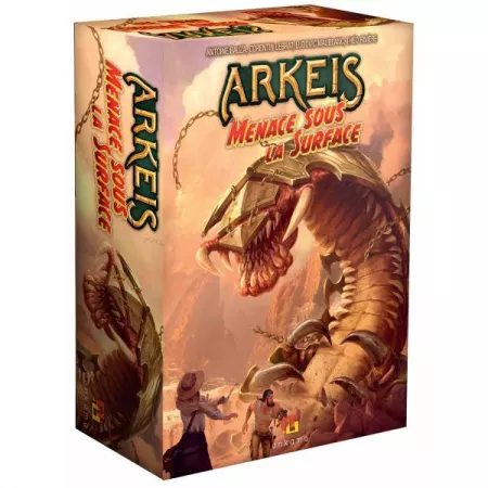 Extension pour le jeu Arkeis - Menace sous la surface - En quête de jeux