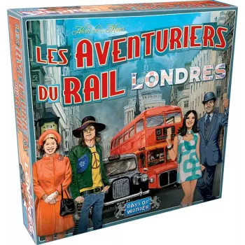 Jeu de stratégie Les aventuriers du rail : Londres - En quête de jeux