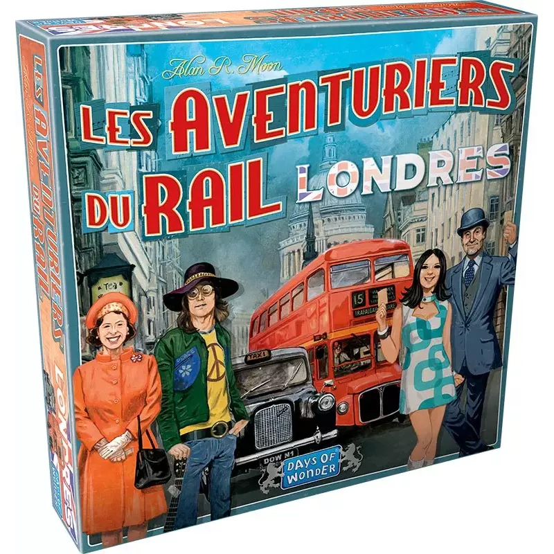 Jeu de stratégie Les aventuriers du rail : Londres - En quête de jeux