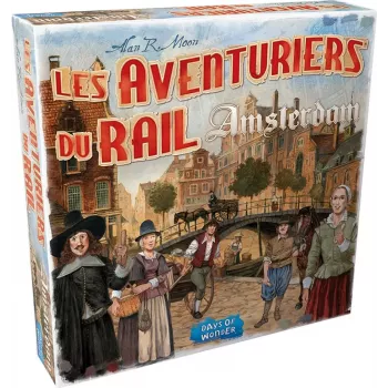 Jeu de stratégie Les aventuriers du rail : Amsterdam - En quête de jeux