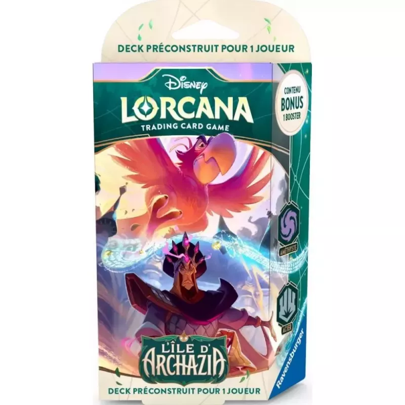 Lorcana Chap 7 - Deck de démarrage : Iago et Jafar - En Quête de Jeux Lorcana Chap 7 - Deck de démarrage : Iago et Jafar - En Quête de Jeux