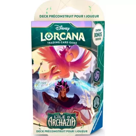 Lorcana Chap 7 - Deck de démarrage : Iago et Jafar - En Quête de Jeux