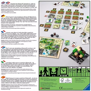 Jeu de plateau Minecraft : Builders and Biomes - En quête de jeux