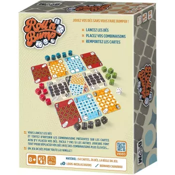 Jeu de dés Roll'n'bump - En quête de jeux