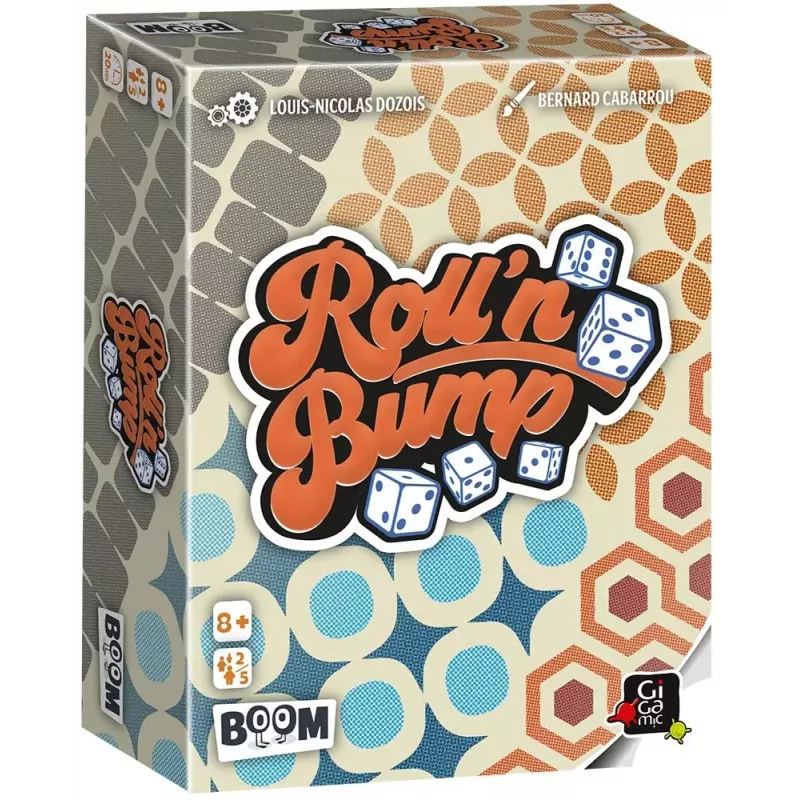 Jeu de dés Roll'n'bump - En quête de jeux