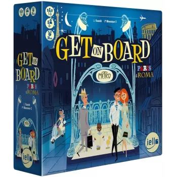 Jeu de stratégie Get on Board : Paris & Rome - En quête de jeux