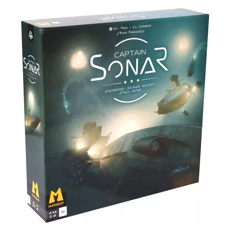 Jeu de simulation/stratégie Captain Sonar - En quête de jeux
