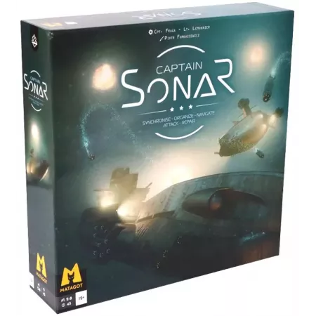 Jeu de simulation/stratégie Captain Sonar - En quête de jeux