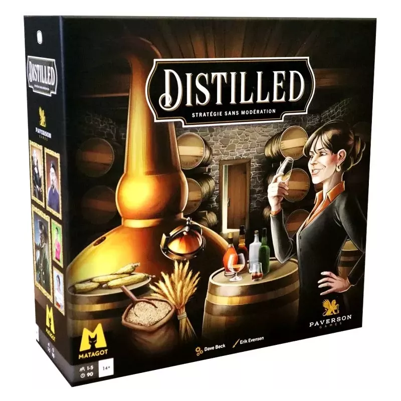 Jeu de stratégie Distilled - En quête de jeux