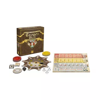 Jeu roll & write Troyes Dices - En quête de jeux