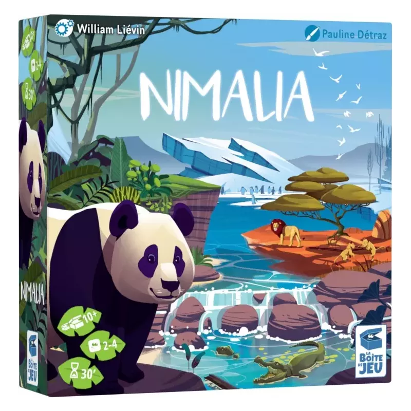 Jeu de stratégie rapide Nimalia - En quête de jeux Jeu de stratégie rapide Nimalia - En quête de jeux