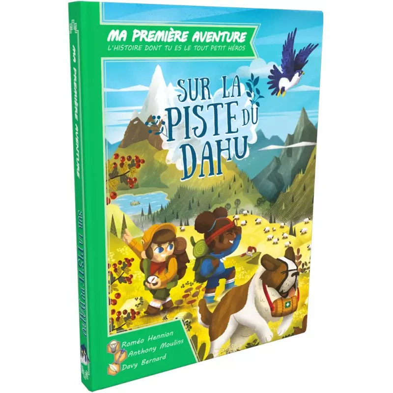 Livre jeu - Ma première aventure - Sur la piste du Dahu - En quête de jeux