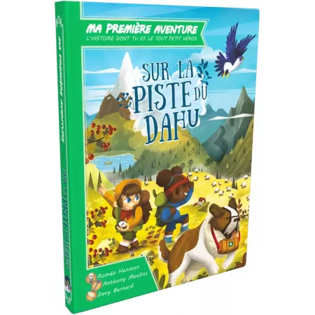 Livre jeu - Ma première aventure - Sur la piste du Dahu - En quête de jeux