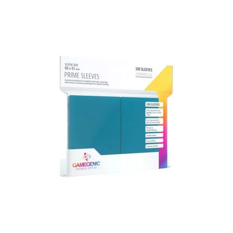 Gamegenic : 100 Sleeves Prime Blue (66x91) Gamegenic : 100 Sleeves Prime Blue (66x91)