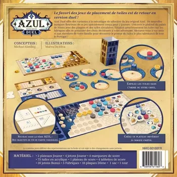 Jeu 2 joueurs - Azul Duel - En quête de jeux